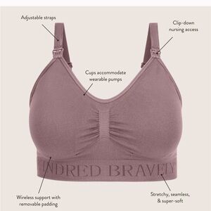 Kindred Bravely Nursing and Pumping Bra in Large
